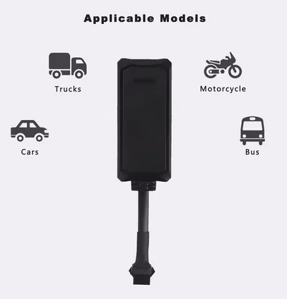 GT02-Smart Car GPS Tracker with Remote Control Android & IOS App Compatible GSM Location GPS Navigation and PC Track View